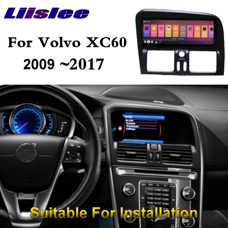 

For Volvo XC60 XC 60 2009~2017 NAVI LiisLee Car Multimedia Palyer GPS WIFI Audio CarPlay Adapter 8.8 inch Radio Navigation