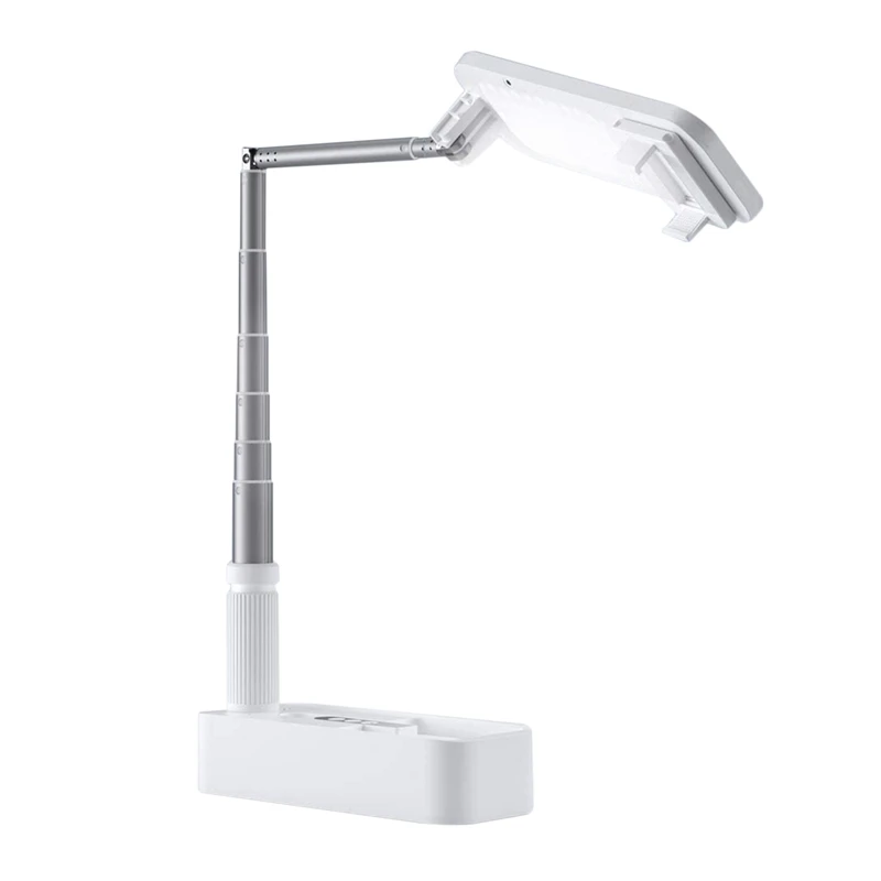 

Foldable Selfie Light, Rechargeable Stand with Phone Holder and Remote Control , for Live Streaming and Photography