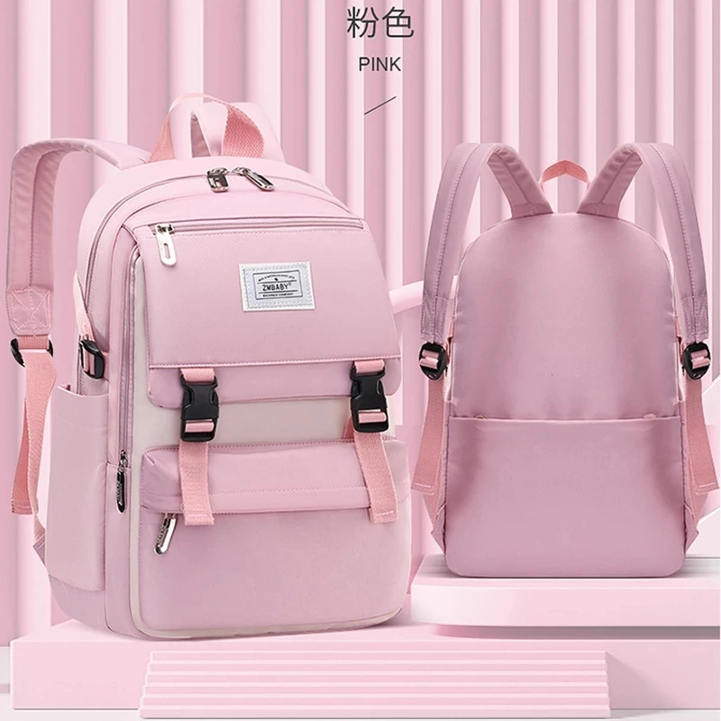 Orthopedic Backpack School Bag for Teen Girl Nylon Backpack Children School Bookbag Girl's School Bags Rugtas;sac ecole fille