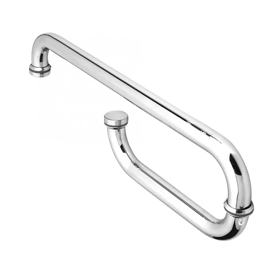 

Bath Accessories Stainless Steel Shower Door Handle Bathroom Glass Door Handle Shower Room Accessories casa de banho