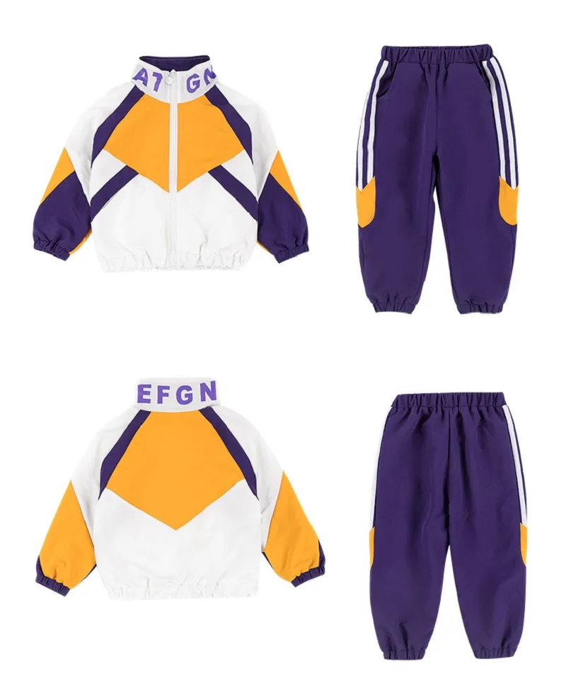 

Children Clothes Set Casual Sports Girls boys Tracksuits Autumn 2pcs Sports uniform Suits 4 6 8 year Teenage Girls Clothes