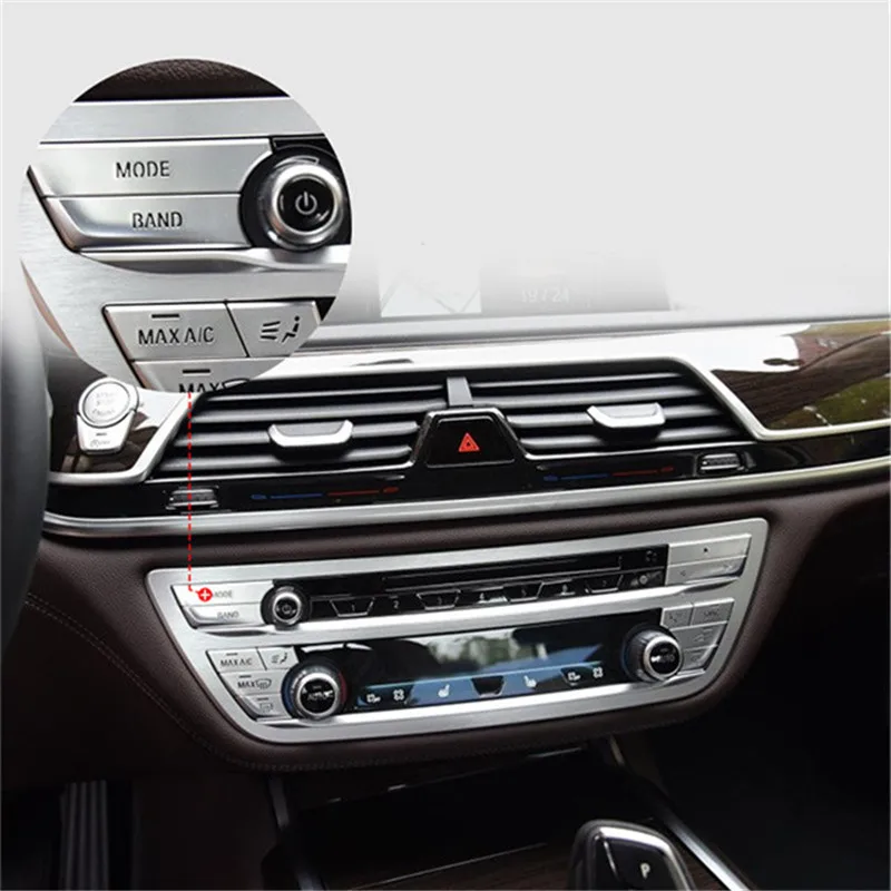 Новое поступление мультимедийные наклейки на кнопки для парковки Накладка BMW 5