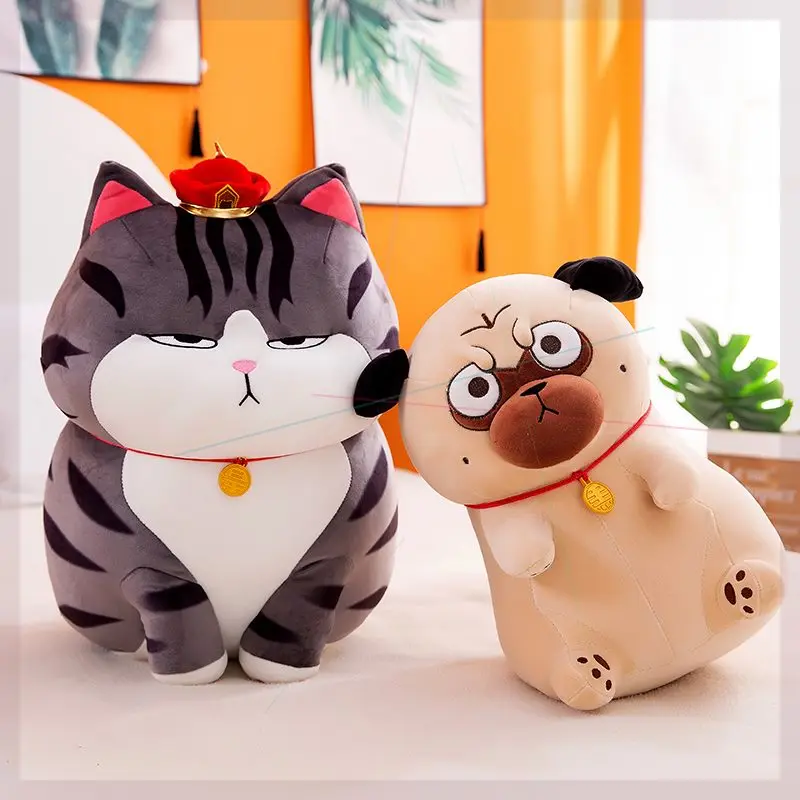 

Подушка для сна «Мой король» из аниме «ухуан», плюшевая игрушка «превосходный Кот» базахей, подарок на день рождения и Рождество для девочек