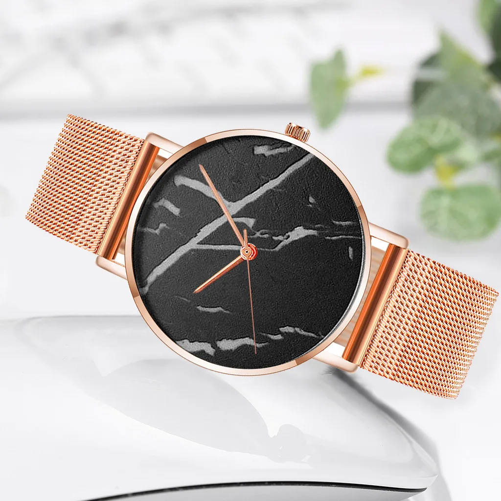 

Mesh Female Clock For Dropship Relogio Feminino Women Watch Steel Mesh Belt 2020 Lady Wrist Watch Relojes Para Mujer