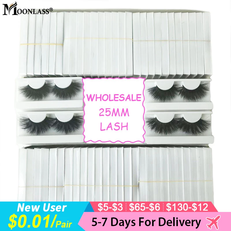 30 пар норковые ресницы оптом с фокусным расстоянием 25 мм драматического длинного