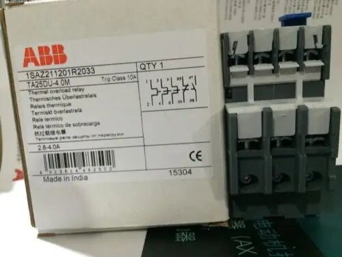 TA25DU-4.0M TA25DU4.0M 1PC Новое ABB тепловое реле 2 8-4A Бесплатная доставка # exp | Безопасность и