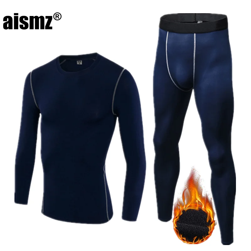 Термобелье Aismz мужское зимнее быстросохнущее антимикробное эластичное|Кальсоны|