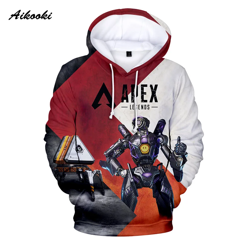 Лидер продаж 3D Apex Legends толстовки кофты для мужчин/худи для мальчика игра Apex Legends одежда известный бренд осень зима толстовка