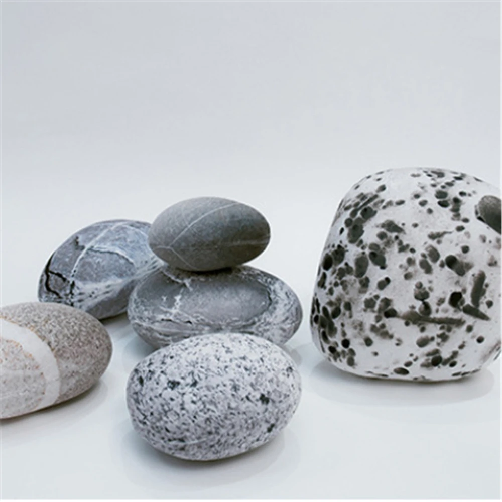

Sofa Plush Toy Simulated Pebble Stone Pillow Pillow Cushion Doll for Kids Girl Gifts For Movie Props Home Creative Decor