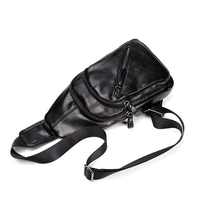 Youda классический стиль мужская одноцветная нагрудная сумка большой емкости