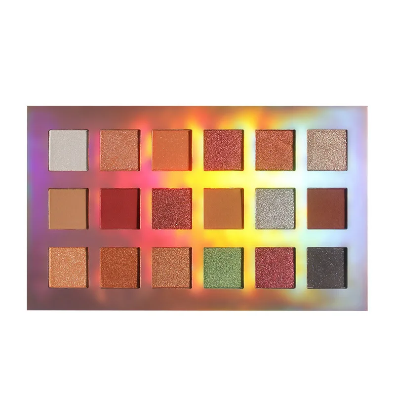 

18 colors Glitter Shimmer Eyeshadow palette easy to wear Matte pigmented Eye shadow powder Eyeshadow pallete maquiagem TSLM2