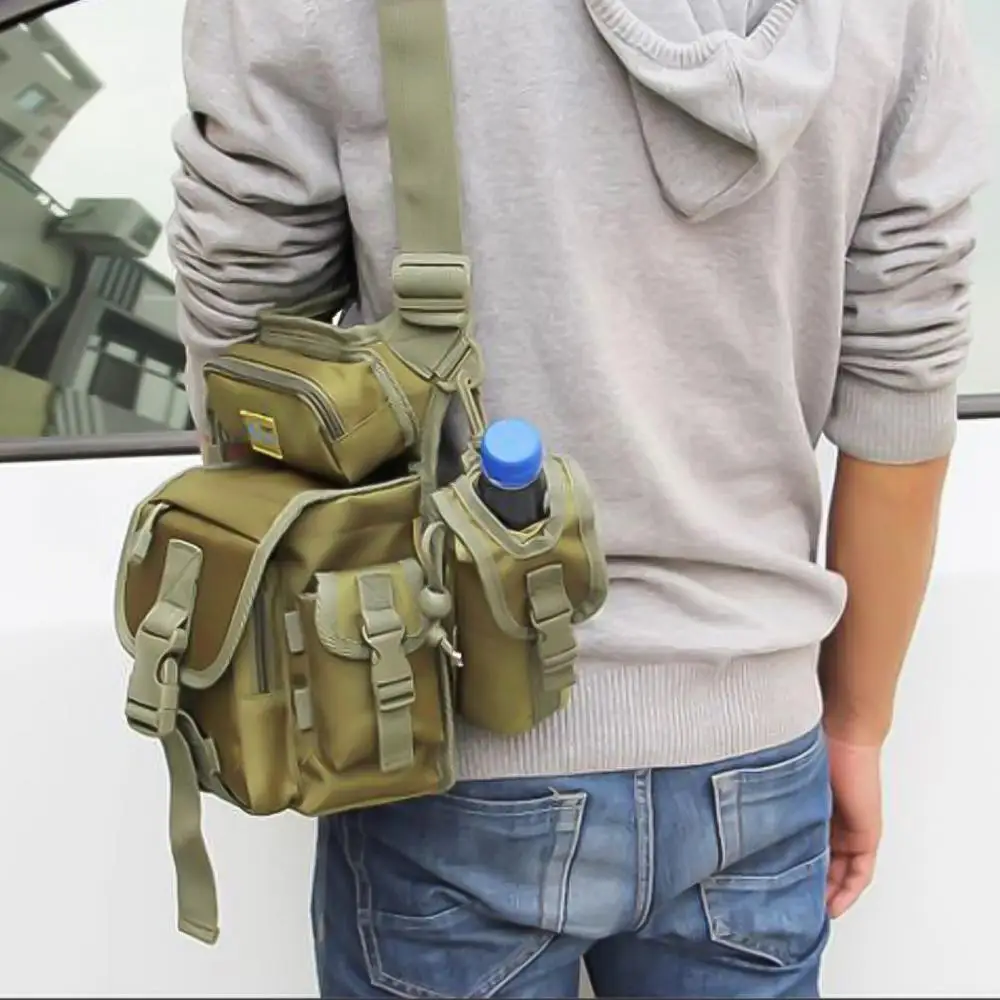 

Outdoor Fishing Gear Waist Pack Leg Bag Tackle Tools Bottle Storage Fanny Pouch Fish Bags