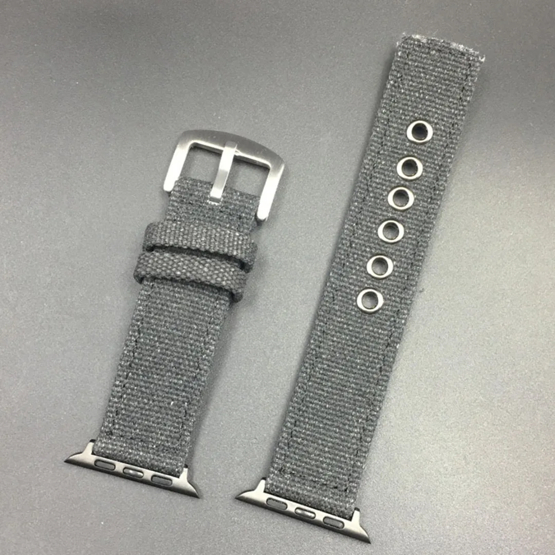 Ремешок Камуфляжный для Apple Watch Band 38/40 мм 42/44 тканый нейлоновый спортивный