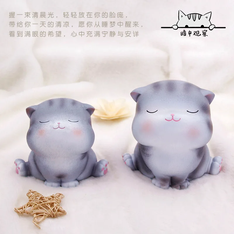 Новый японский кавайный Кот миниатюрные террариевые фигурки украшения для
