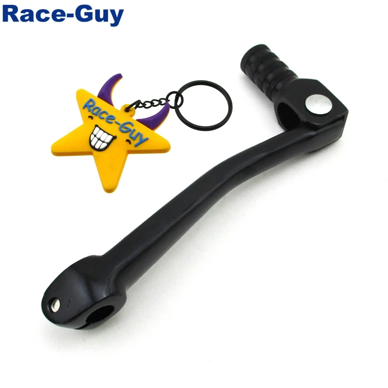 Алюминиевый черный 11 мм складной рычаг переключения передач для 50cc 70cc 90cc 110cc 125cc