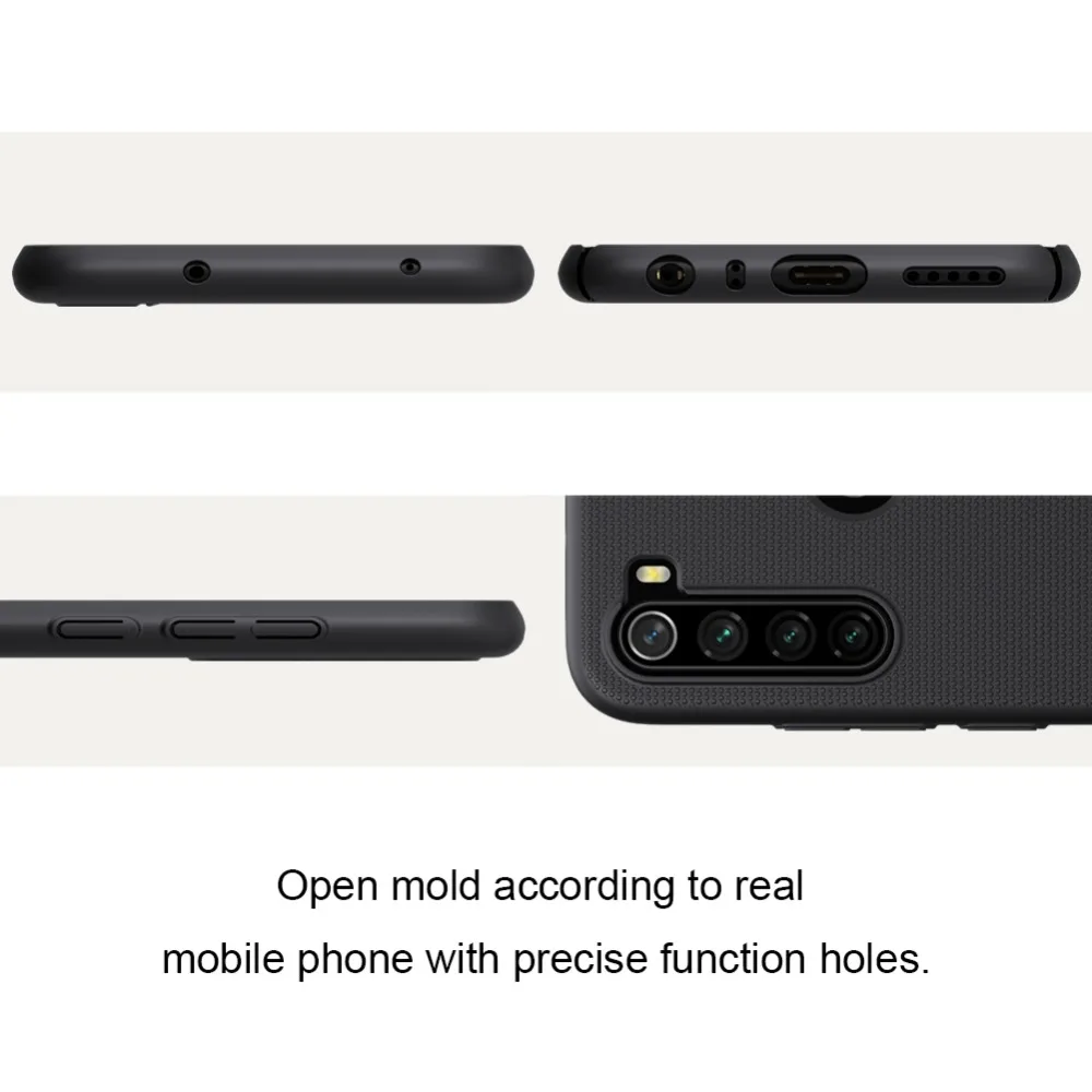 Для redmi note 8 чехол матовый чехол NILLKIN для xiaomi redmi note 4X чехол твердый пластиковый чехол на заднюю панель redmi note 7/note 7 про сумки