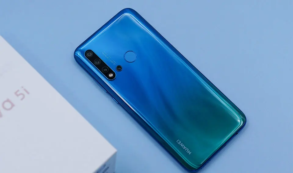 huawei Nova 5i, 6 ГБ, 128 ГБ, мобильный телефон Kirin 710, четыре ядра, 6,4 дюймов, Android 9,0, отпечаток пальца, 24 МП, фронтальная камера, GPU, Turbo 3,0