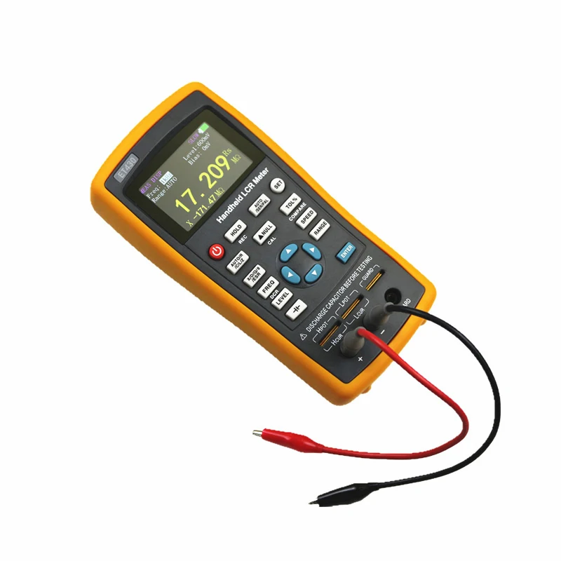 

New ET432 Multifunction LCR Handheld Bridge Meter DCR Function High Precision Capacitance Resistance Meter 2.8-Inch Color Screen