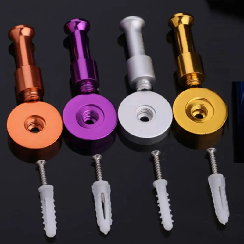 

Aluminum Single Hooks Wall Mount Color Clothes Hat Coat Hanger Bathroom Towel Rack/