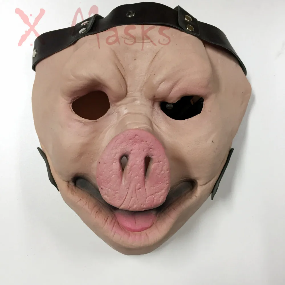 Маска Slipknot Corey Taylor маски Свинья дулекс латексная маска DJ Звезда косплей Хэллоуин