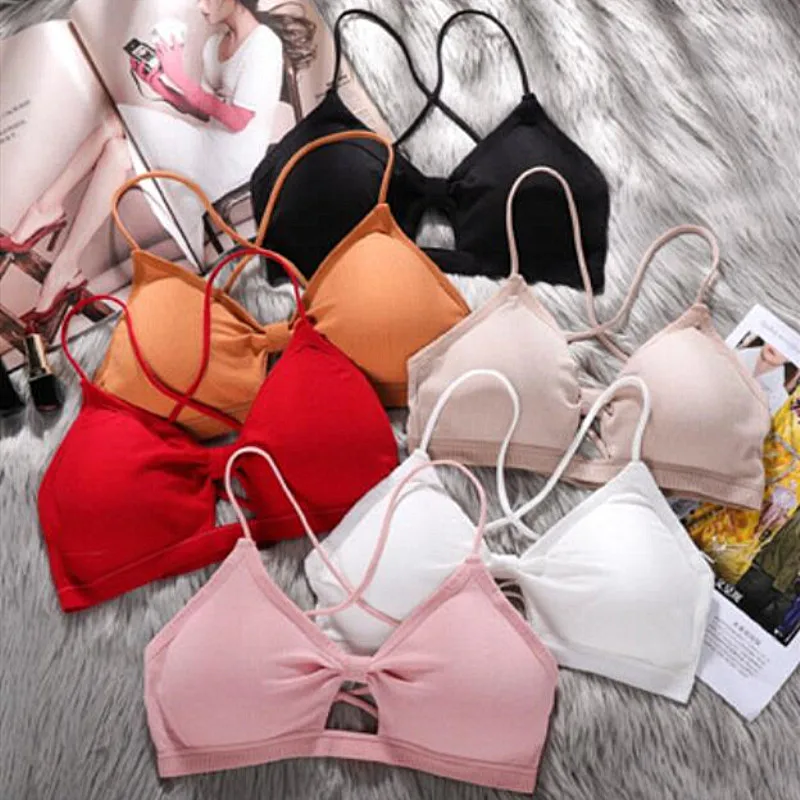Бюстгальтер женский спортивный с мягкими чашечками 6 цветов | Спорт и развлечения