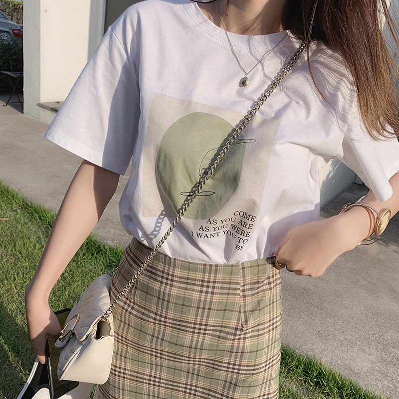 Женский комплект из 2 предметов MISHOW лето 2019 футболка топ + мини-юбка костюмы двух