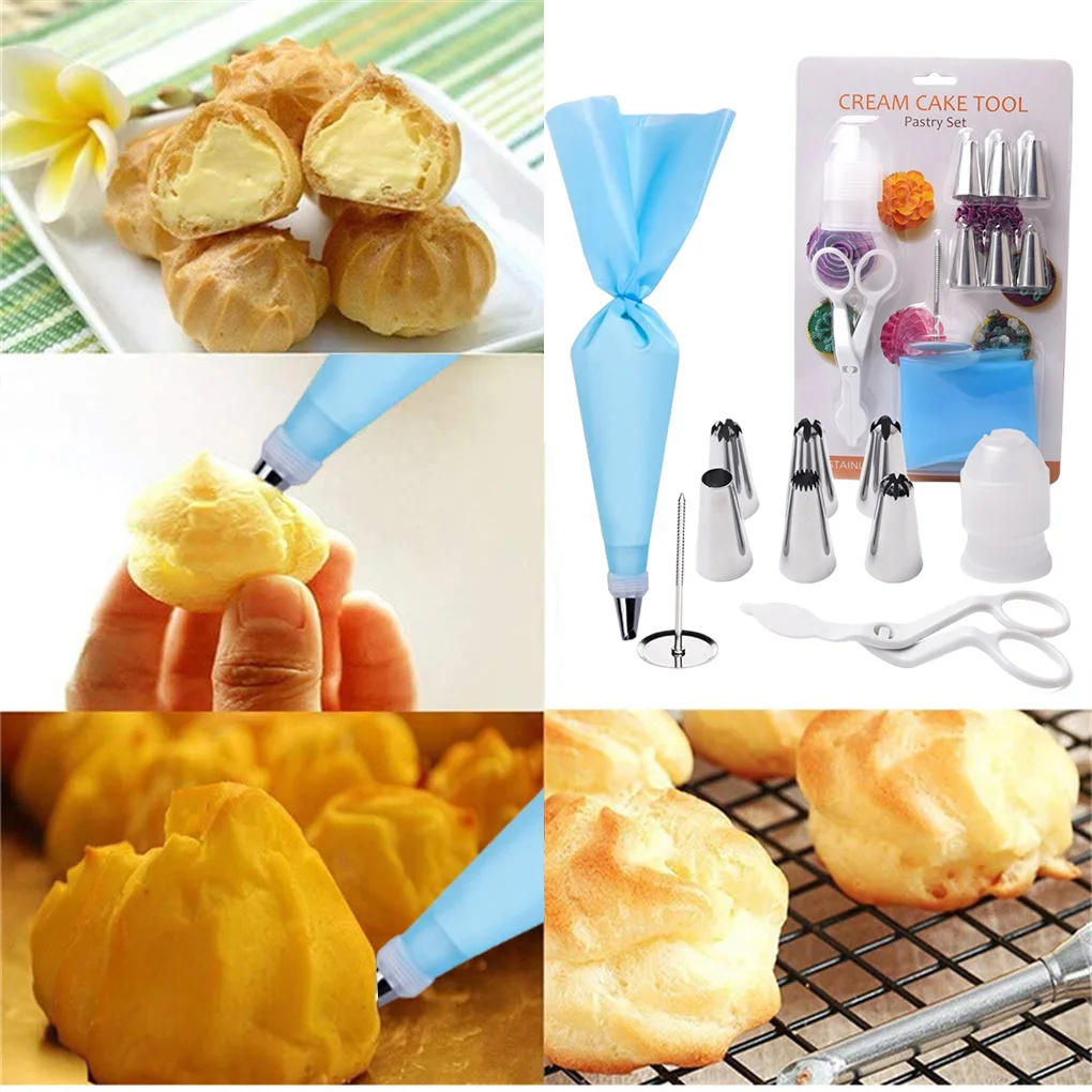 14 шт. силиконовые насадки для кондитерского мешка |