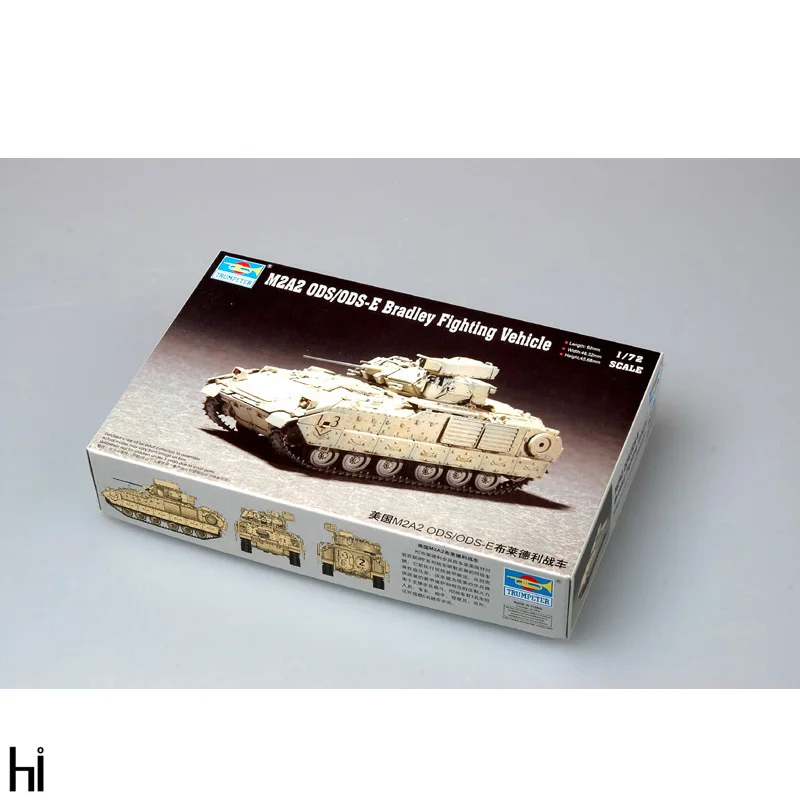Trumpeter 07297 1:72 US M2A2/ODS Bradley пехотная Боевая машина пластиковая сборка Модель