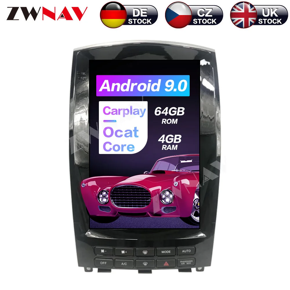 Android 10 4 + 64 для Infiniti QX50 EX25 EX35 2008 2009 2010 2015 вертикальный экран Tesla IPS Автомобильный GPS
