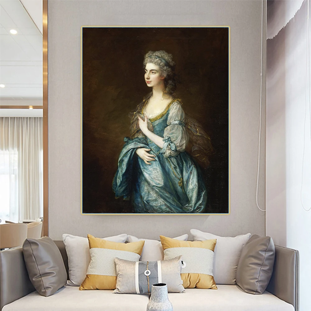 Художественная Картина на холсте Томас кейнборо