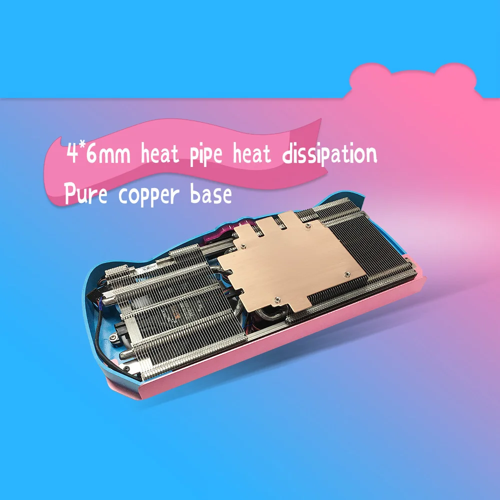 Yeston Radeon RX 580 2048SP 8G D5 MA графическая карта, видеокарта 8 Гб 256bit GDDR5 1284 МГц игровой настольный компьютер для DVI/HDMI PCI-E X16 3,0