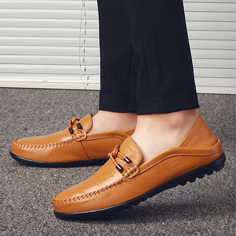 

Shoes Man Fittnes Mens Leather Shoes Summer Slip-Ons Casual Man Dress Shoes Tennis Skateboard Leather Sneakers Men Slip Tennis