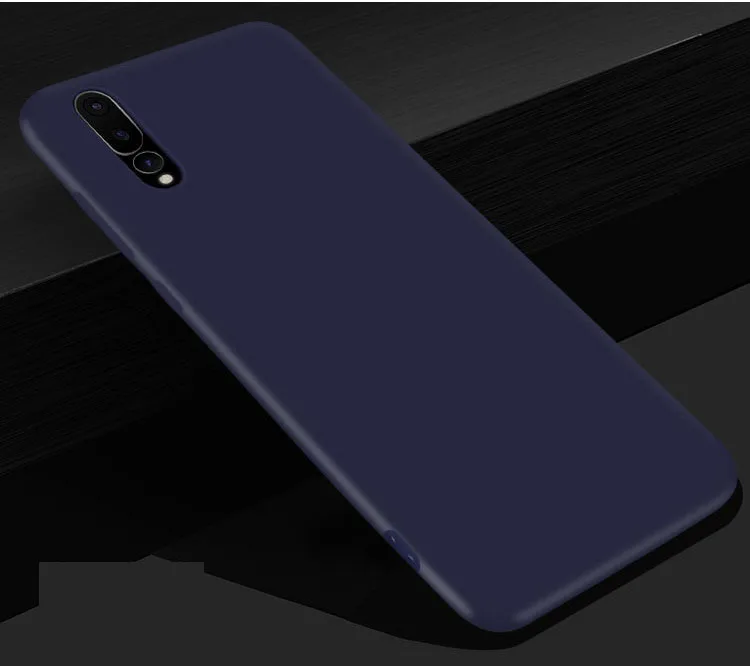 Мягкий матовый чехол из ТПУ для Huawei P20 lite Pro P30 P40 защитный силиконовый | Мобильные