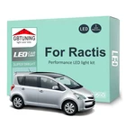Комплект светодиодных ламп для внутреннего освещения для Toyota Ractis 2005-2010 2011 2012 2013 2014 2015 2016 купольная лампа для чтения карты автомобиля Canbus без ошибок