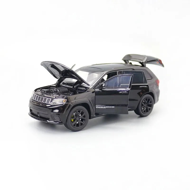 Литой автомобиль jackioffen модель джипа Grand Cherokee Speedway Hawk масштаб 1:32 звуковая и
