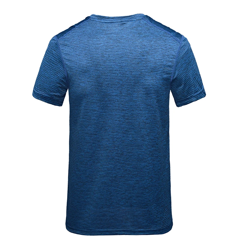 L-4XL мужские футболки для бега быстросохнущие спортивные тренировок футбольная