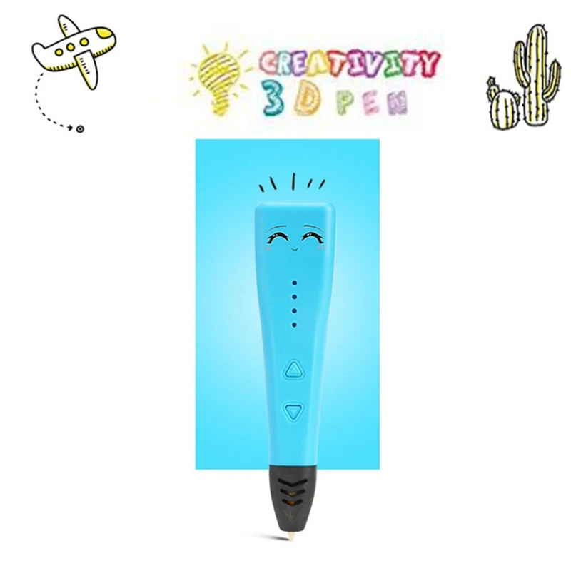 3D Printing Pen Crafting Doodle Drawing Arts Printer Perfect Gift for Kids 20 rolls of 5 m PLA consumables | Компьютеры и офис