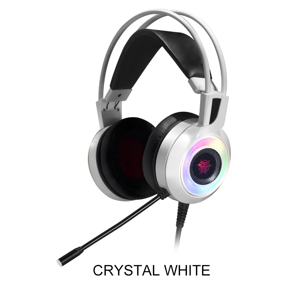 HEXGEARS гарнитура геймер 7,1 стерео RGB светильник шок отзывы USB PC телефон Игровые наушники с микрофоном наушники бас Auriculares