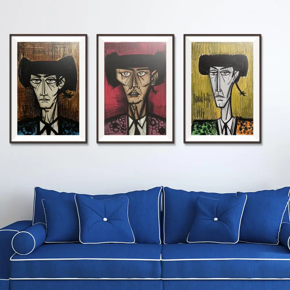 Ла коррида головка Toro Рисунок живопись импрессионизм Бернар шведского стола без