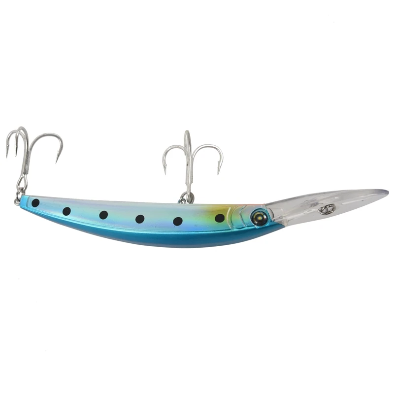 2Pc Top Quality PROBEROS Style Fishing Lures Bait 17.78cm/27.31G Tackle 2Hook Color a with H | Спорт и развлечения