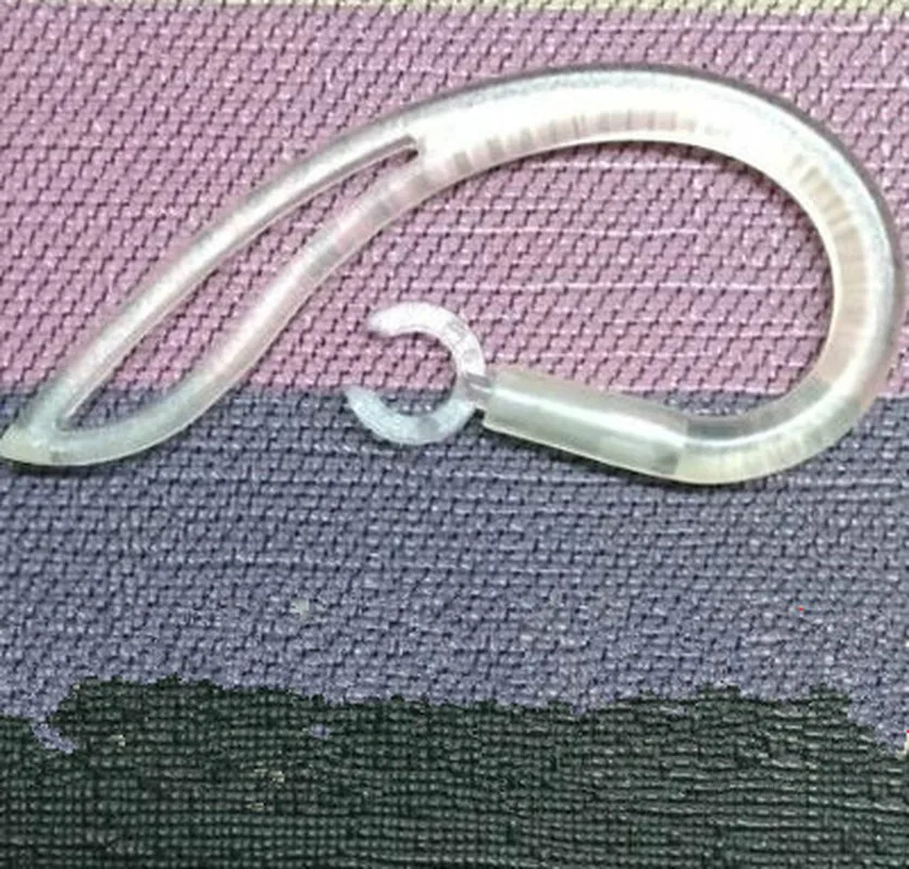 Bluetooth-наушники 2 шт. прозрачные силиконовые зажим петли для наушников гарнитуры