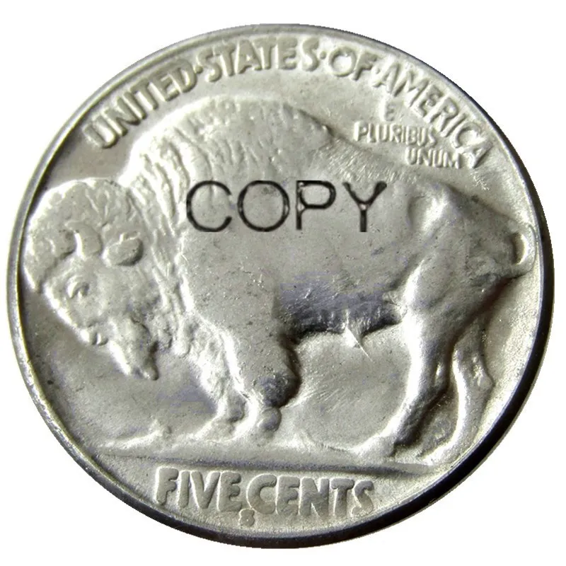 

US 1919 P,D,S Buffalo Nickel Five Cents Copy Coins