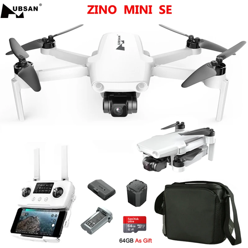 Дрон Hubsan ZINO MINI SE Радиоуправляемый 249 ГГц GPS Wi Fi 10 км|Радиоуправляемые вертолеты| |