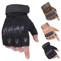 tactical gloves for men and women half finger cycling fitness outdoor trekking climbing hiking hunting mittens sport safety