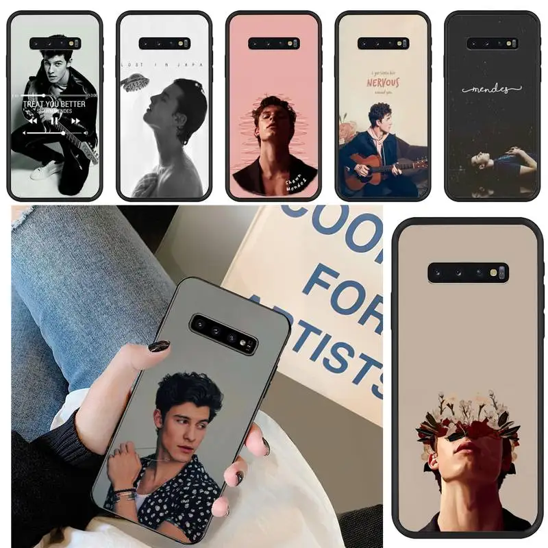

Singer Shawn Mendes Phone Case For Samsung Galaxy S6 S7 Edge Plus S8 S9 S20Plus S20ULTRA S10lite 2020 S10 Cove Fundas Case