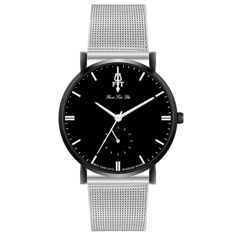 Женские деловые мужские часы наручные ведущего бренда кварцевые с ремешком из