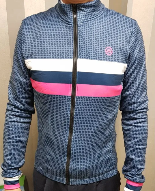 Профессиональная одежда для велоспорта Зимняя Теплая Флисовая с длинным рукавом