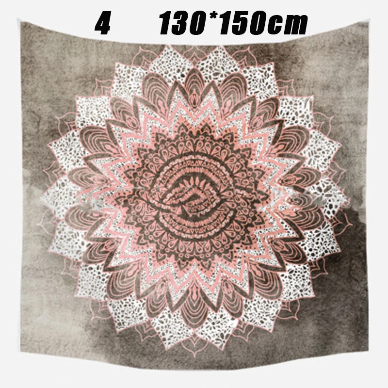 

Mandala Wall Cloths Wall Hanging Beach Mandala Towel Polyester Fiber Mandala Tapestry Wall Carpet Mandala 200X150cm Large