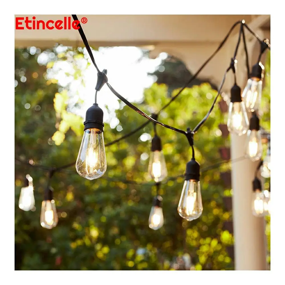 Садовые рождественские светодиодные гирлянды свадебное украшение внутренний