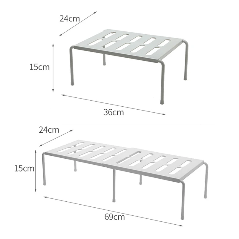 kitchen counter storage kitchenware rack ​shelf home retractable organizer space saver fit for kitchen bathroom cabinet holders free global sh